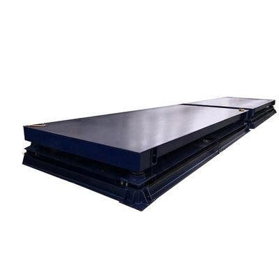 ODM ondersteund 2,5 * 2m hoge nauwkeurigheid elektronische vloer weegschaal met LED-display