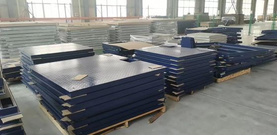 Gepersonaliseerde kleur 3 ton digitale platform vloer weegschaal voor industrieel wegen