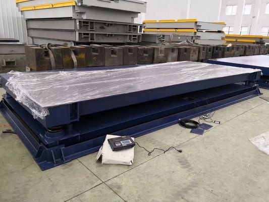 125%F.S Veiligheid Draagbare vrachtwagenwaag 60 ton Digitale weegschaal