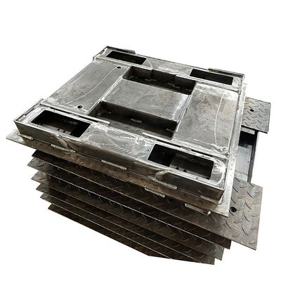 Hoge nauwkeurigheid 1m 3 ton gewichtsschaal Op maat gemaakte ODM-ondersteuning 0,5 kg nauwkeurigheid vloer schaal