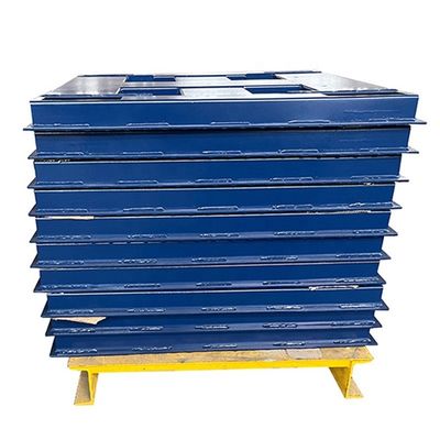 Hoge nauwkeurigheid 1m 3 ton gewichtsschaal Op maat gemaakte ODM-ondersteuning 0,5 kg nauwkeurigheid vloer schaal