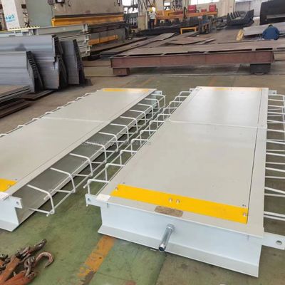 LCD Vaste aswaag Truck Voertuig Korte weegplaats Weegschaal 30 ton 50t Capaciteit