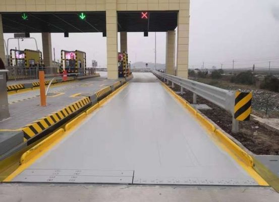 3*10m30 ton Truck Scale Weighbridge IP68 Beschermingsniveau en 125% F.S. Veiligheidsoverbelasting