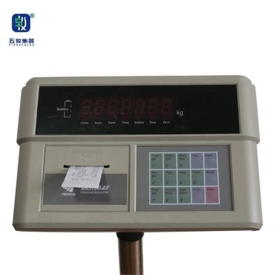 Gewichtsindicator XK319-A9 met ingebouwde thermische printer en optionele voeding