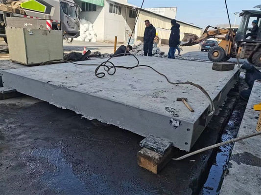 30 ton 300 ton op een betonnen weegbrug met een maximale capaciteit voor automatische weegtrucks