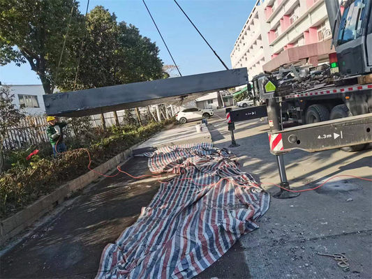 IP68-beschermingsniveau Digitale 120t betonnen weegbrug voor aangepaste vereisten