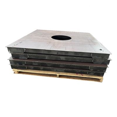 OEM-ondersteunde aangepaste 1,5 * 2m 5 ton industriële digitale platform vloer weegschaal
