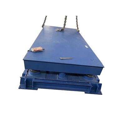 LCD-scherm 1000 kg capaciteit Elektronisch platform vloerschaal voor zware industrie