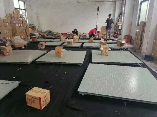 0.6m x 0.8m tot 1m x 1.2m 0.5t-2t Weegplatform Floor Buffering Scale Aanpasbaar