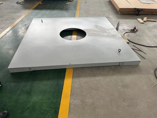 Oplaad- of batterijdisplay Type 1.2M 2T Varkensschaal voor dieren Op maat gemaakte ondersteuning OEM