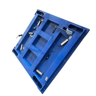Industrieel op maat gemaakte 1 ton 2 3 platform pallet weegmachine met digitaal elektronisch display