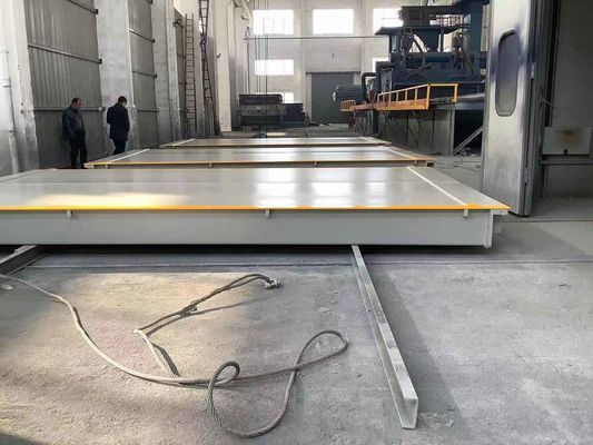 Hoge capaciteit 10-250T vrachtwagen weegbrug met 16m zware weegschaal