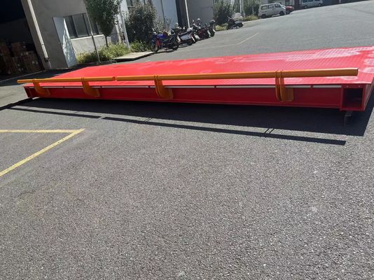 Weegschaal van 3-4 meter met draagbaar mobiel elektronisch digitaal platform