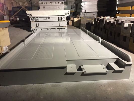 Draagbare weegbrug van 80 ton Weegschaal van 30 ton Weegbrug met 125% F.S. Veiligheidsoverbelasting