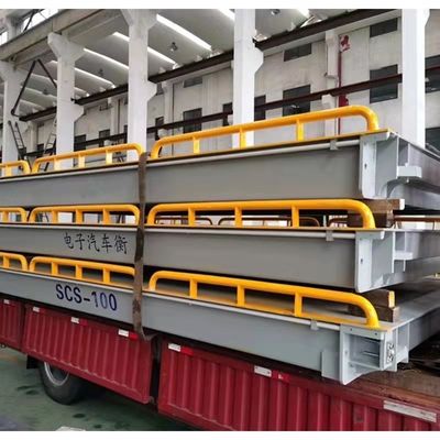 Draagbare weegbrug van 80 ton Weegschaal van 30 ton Weegbrug met 125% F.S. Veiligheidsoverbelasting