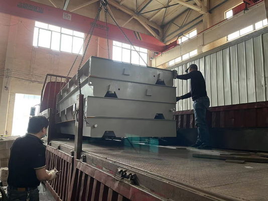 LED-scherm SCS 150 ton Auto zware vrachtwagen Weegbrug Truck Scale voor hoge capaciteit