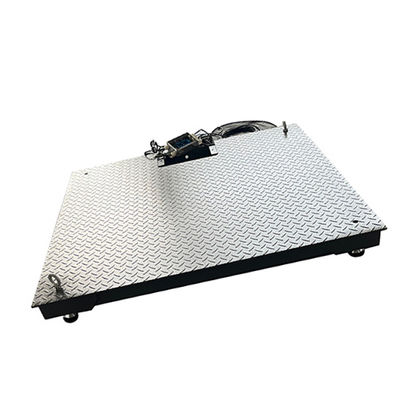 Op maat gemaakte ondersteuning OEM 1T 2T 3T 5T vloer weegschaal met stroomvoorziening 100-240V/50-60HZ