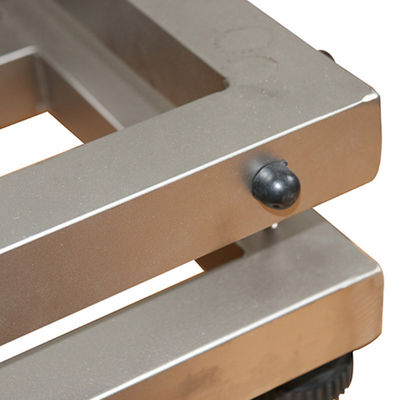 Industriële platform van koolstofstaal/roestvrij staal Weegschaal 100 kg-800 kg Op maat
