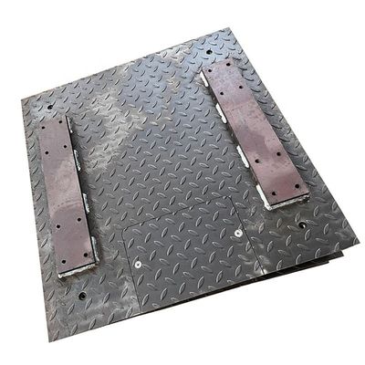 5000 kg maatgrootte roestvrij staal industriële vloer platform weegschaal met rampe