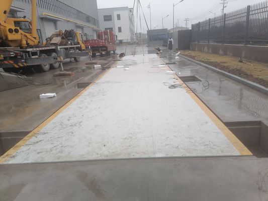 16M-schaal zware vrachtwagen-schaal 50 ton elektronische weegbrug met veiligheidsoverbelasting