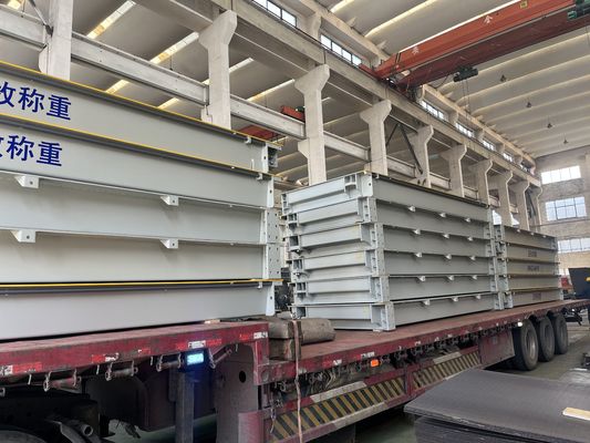110/220v zacht staal of roestvrij staal 100 ton Truck Weight Scale Weigh Bridge Scale