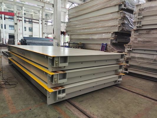 220v/50Hz stroomvoorziening 80 ton koolstofstaal industriële zware weegschaal