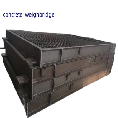 OIML III nauwkeurigheid 150 ton 12 mm koolstofstaal industriële zware lading weegbrug truck schaal