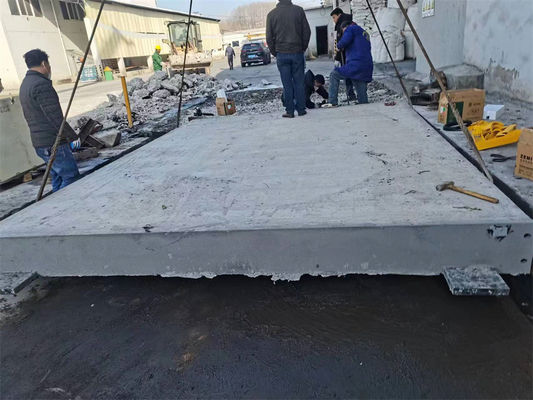 IP68-niveau 100 ton Elektronische industriële betonnen weegschaal voor fabrieken