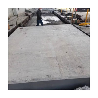 Zware voertuig 80 ton pit type weegbrug met LED-scherm en 220v/50Hz stroomtoevoer